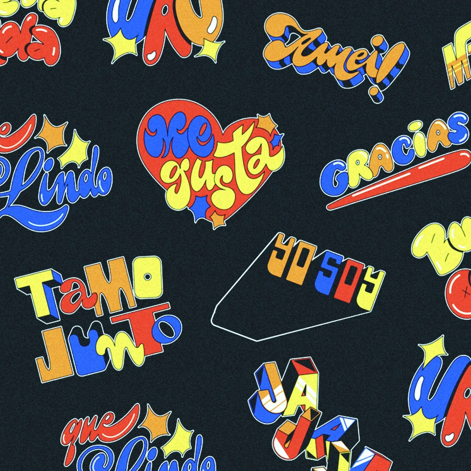 Vibrant Stickers: A Nod to Latinx Culture in Design