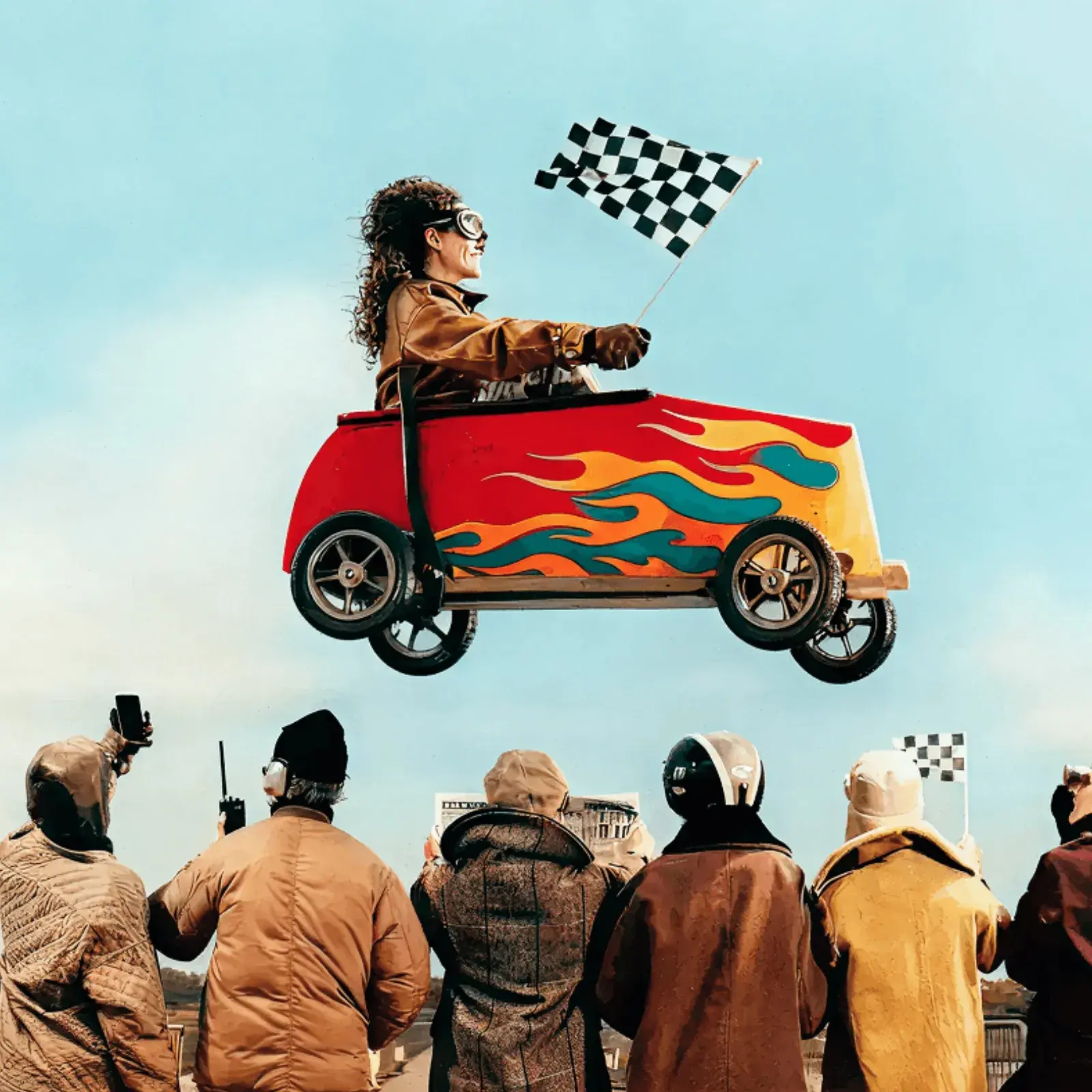 Lovart AI design agent interface showing brand campaign creation