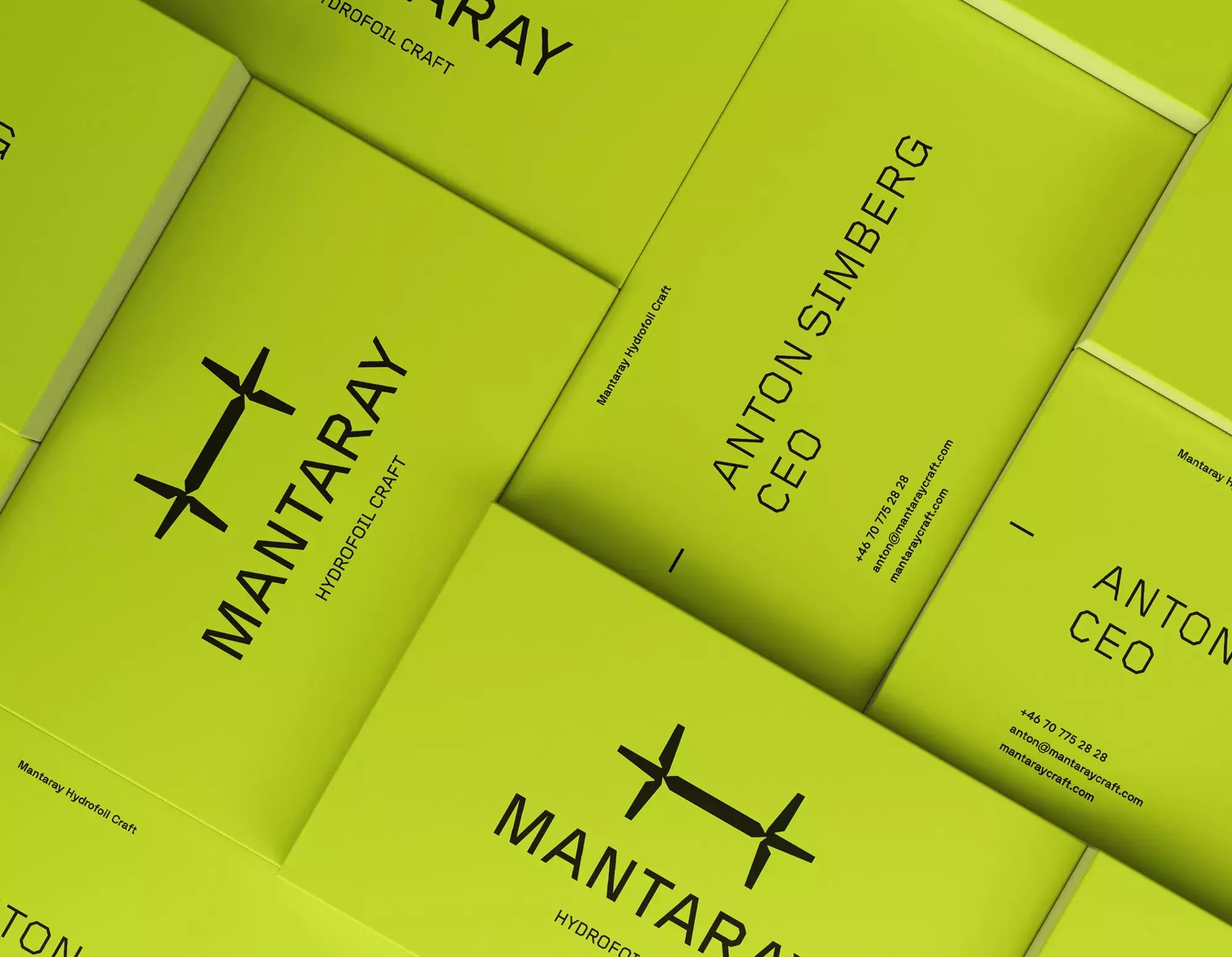 MANTARAY Hydrofoil Craft — Branding and Visual Identity