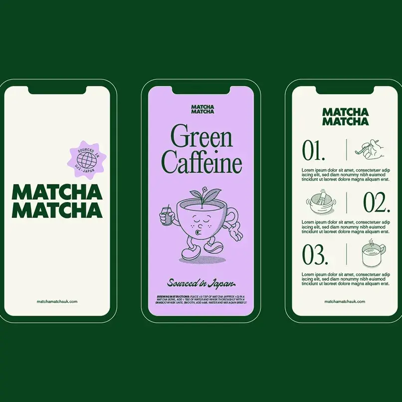 Exploring Branding and Visual Design: The Matcha Matcha Case Study