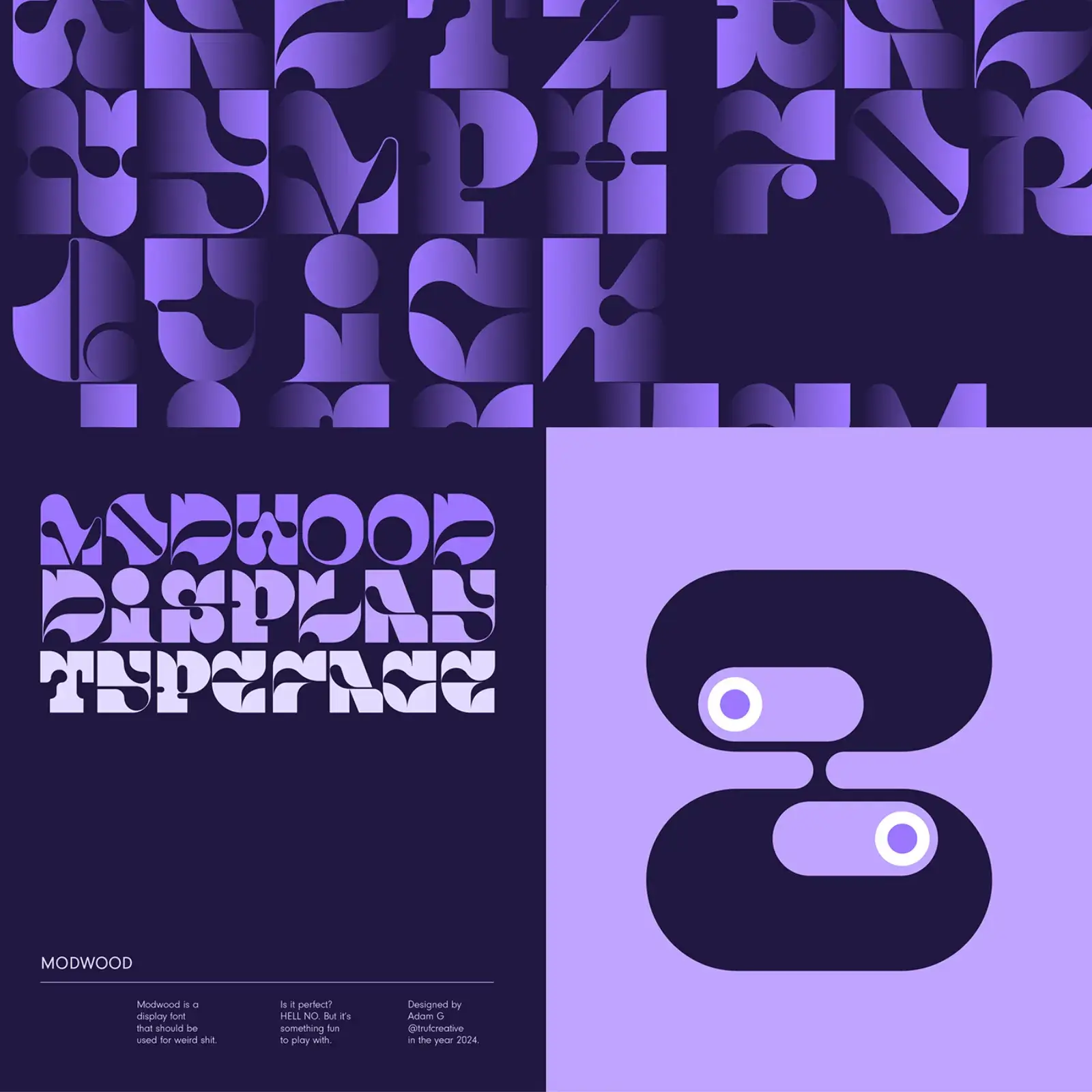 Modwood Display Font: A Fusion of Typography Design