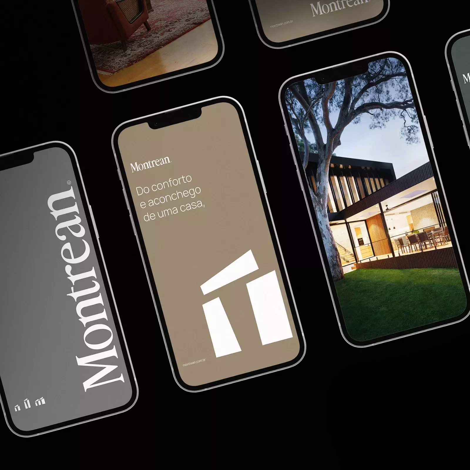 Branding and visual identity for Montrean - Real Estate Space