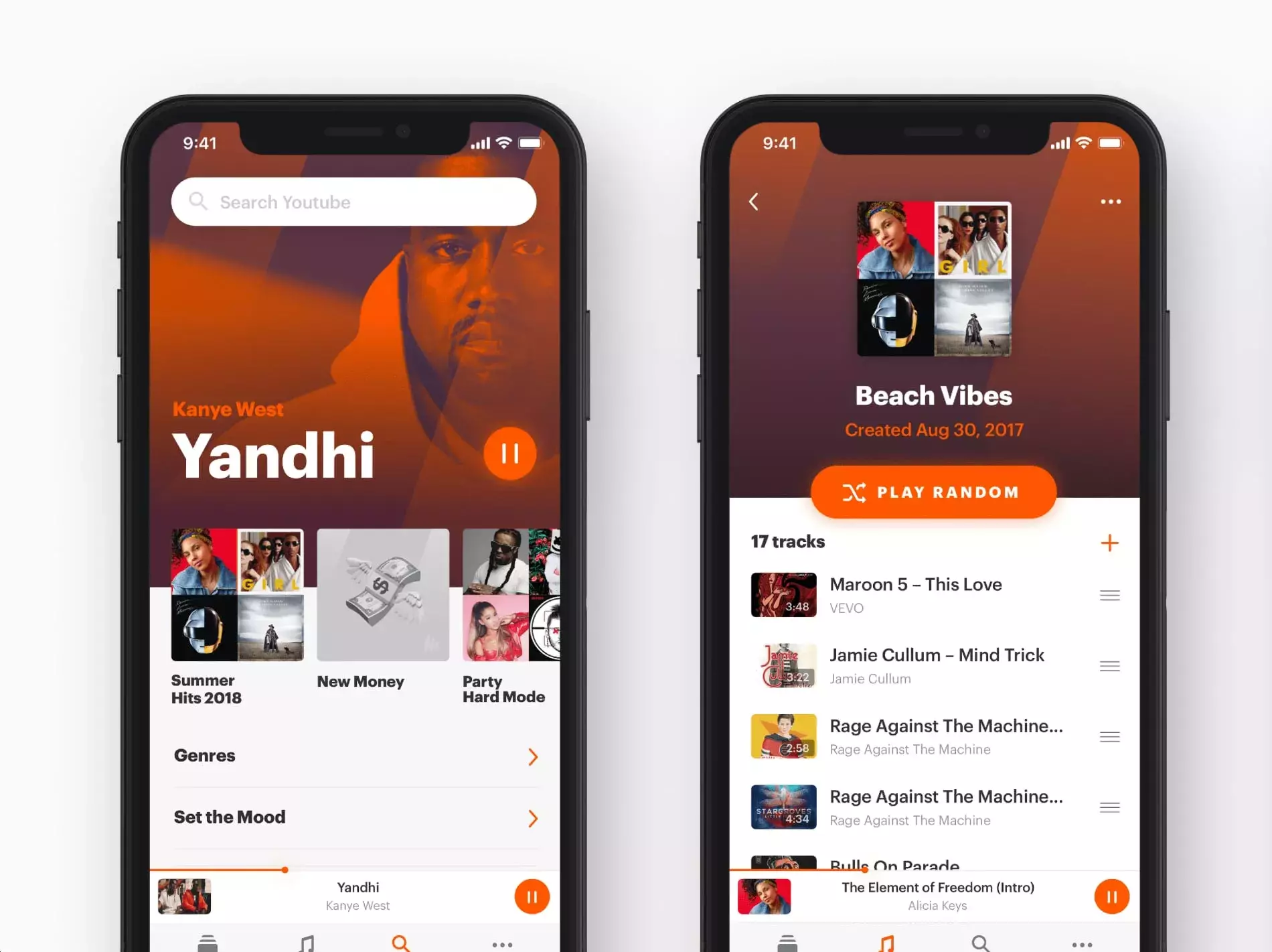 UX & UI Design for Musi Music Streaming App 