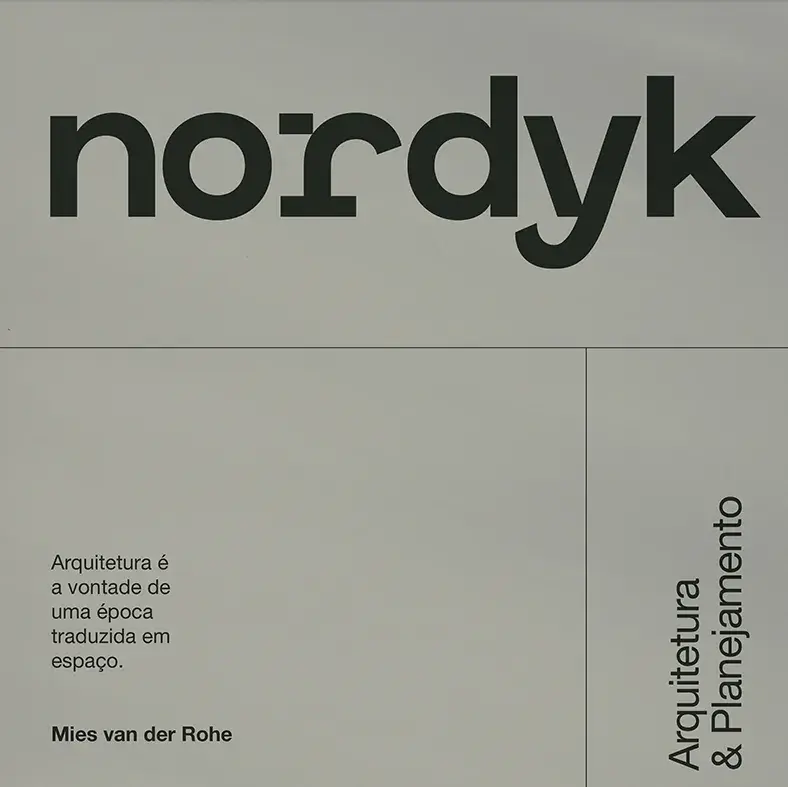 Nordyk's Branding & Visual Identity in Architecture