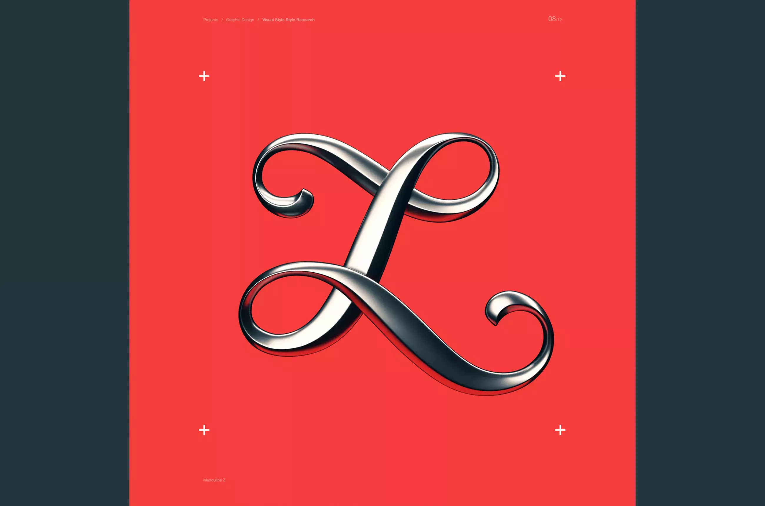 Digital Art & 3D typography by Pavel Zertsikel
