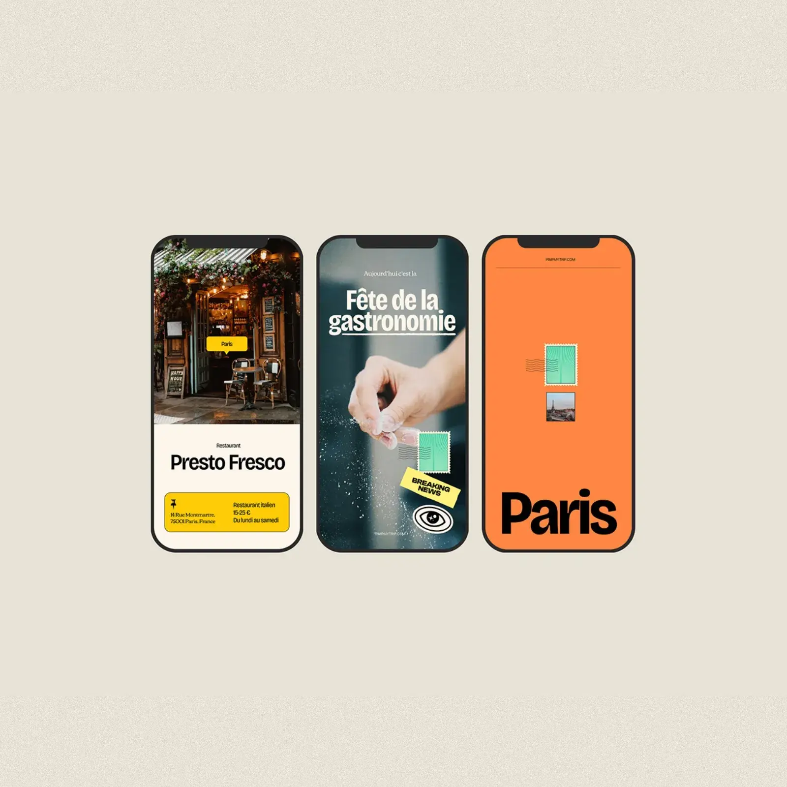 Explore Innovative UI/UX and Art Direction in PimpMyTrip App Design