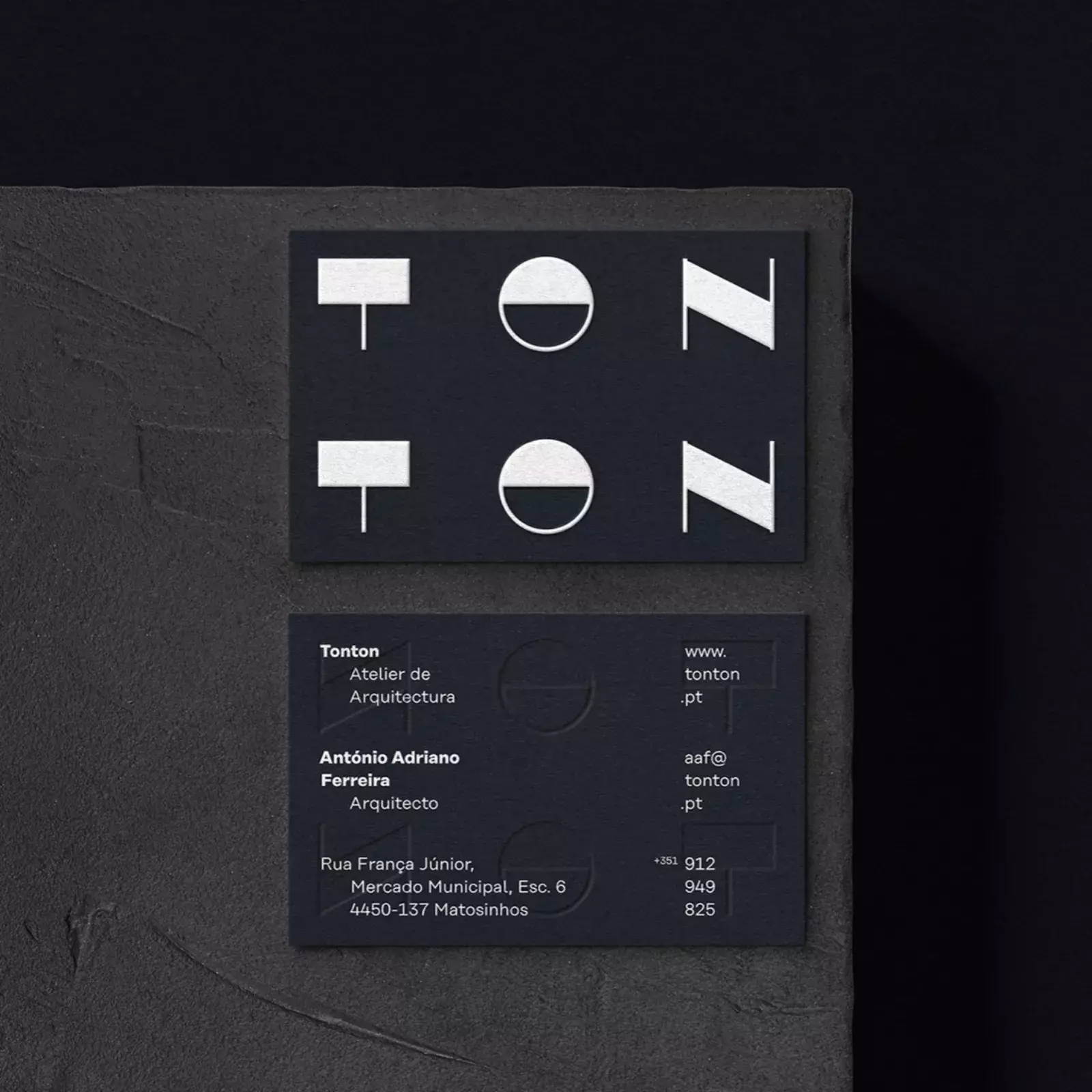 Branding & visual identity for TONTON architecture atelier