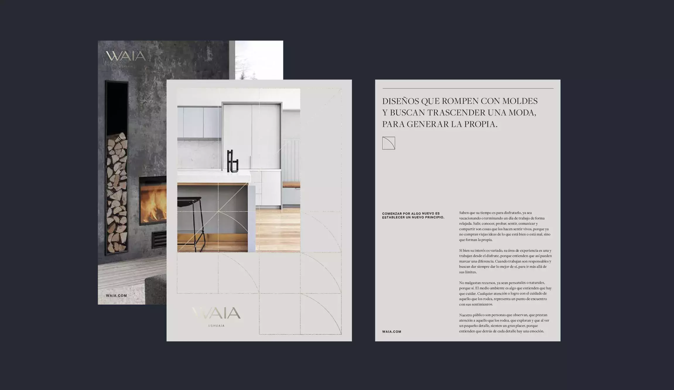 Branding and Visual Identity for Waia Ushuaia