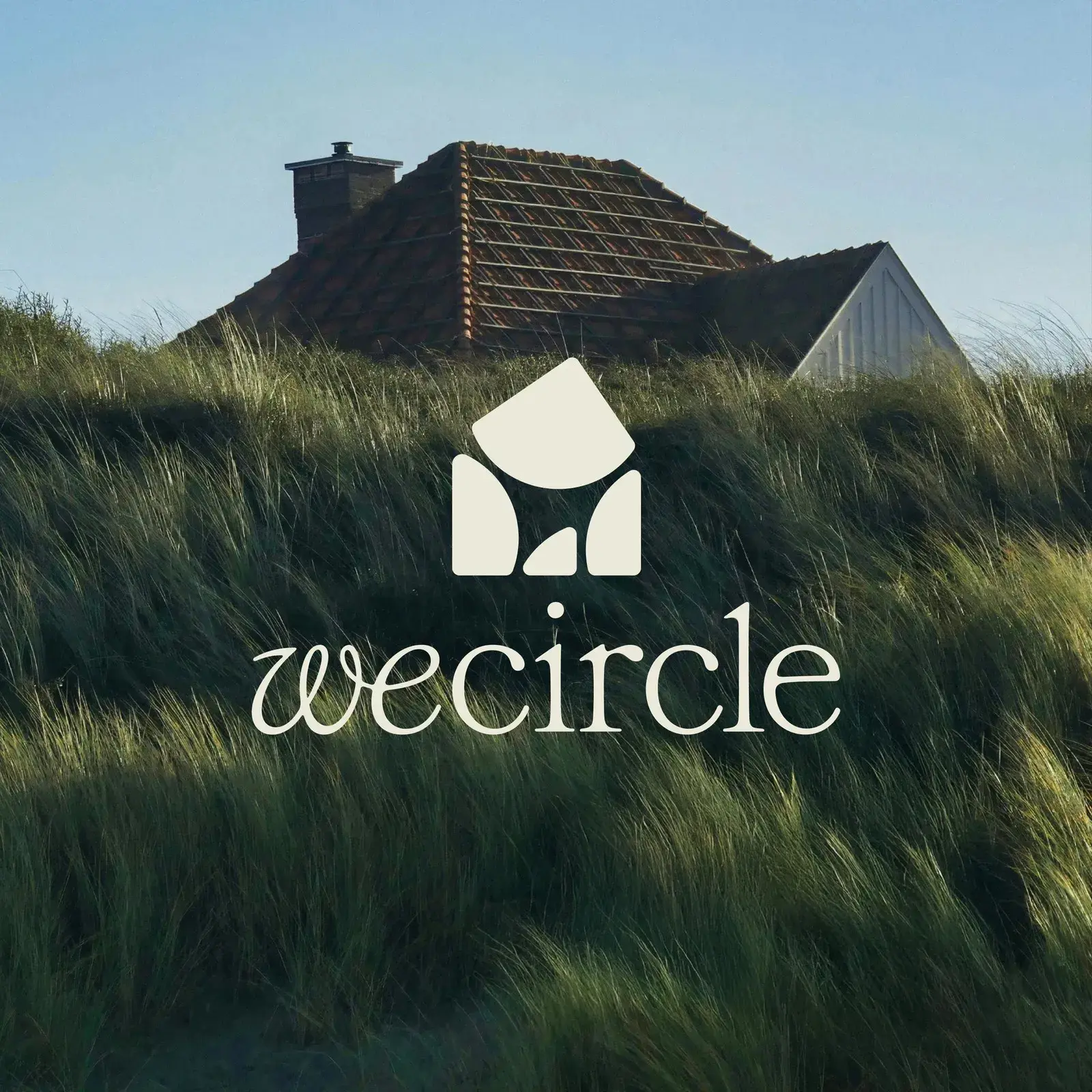 wecircle visual identity brand mark by +Stüdyo