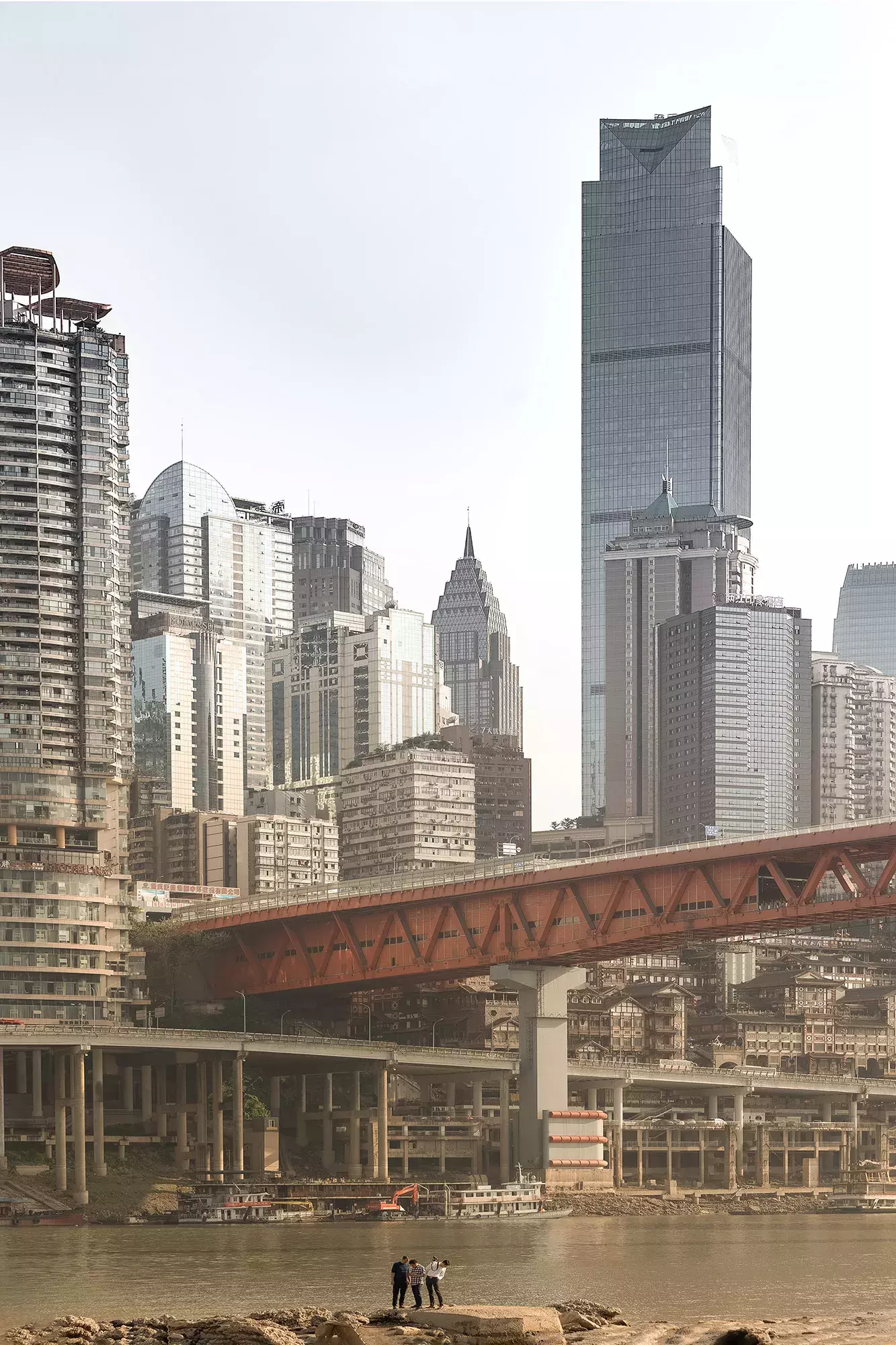 Voluminous Illusion of Chongqing, China - Architecture Photography