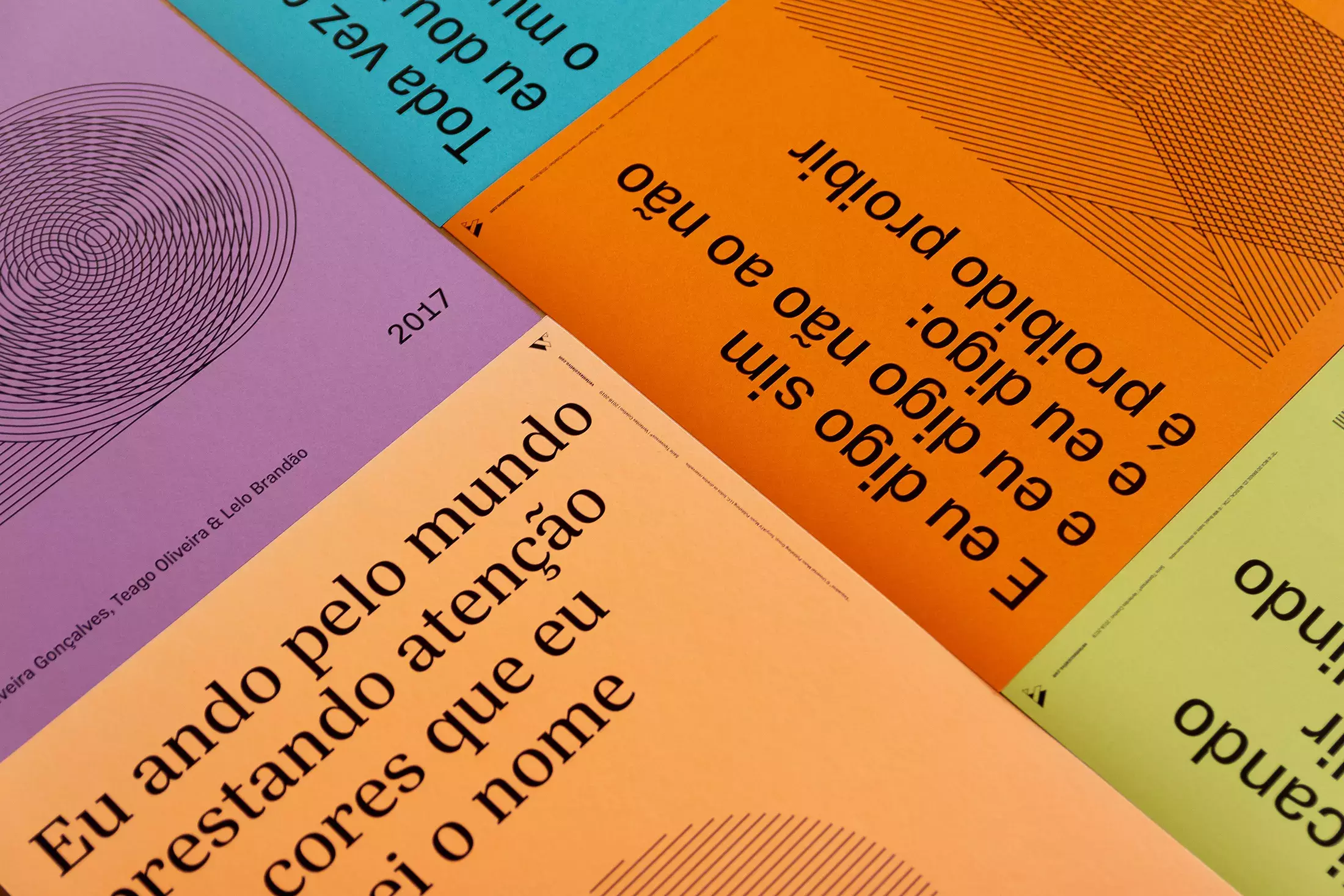 Tipoversos - Poster Design Inspired by Brazilian Music