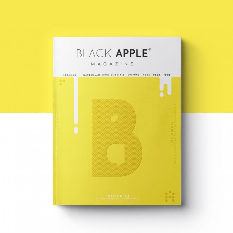 Editorial Design for the Beautiful Black Apple Magazine [BAM]