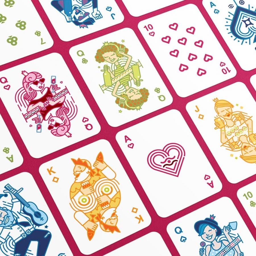 Ikano Playing Cards Design