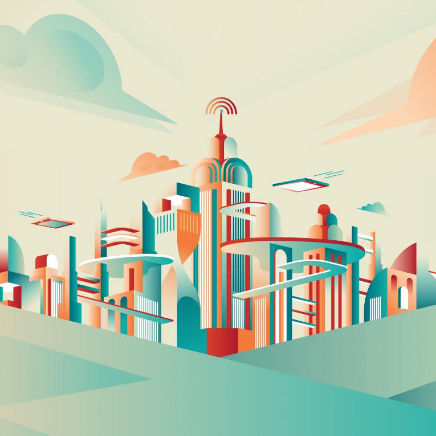 Future Cities Illustrations