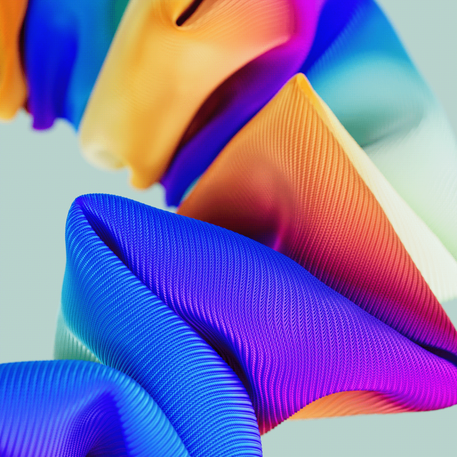 Fun with Fabrics — 3D Experiments 