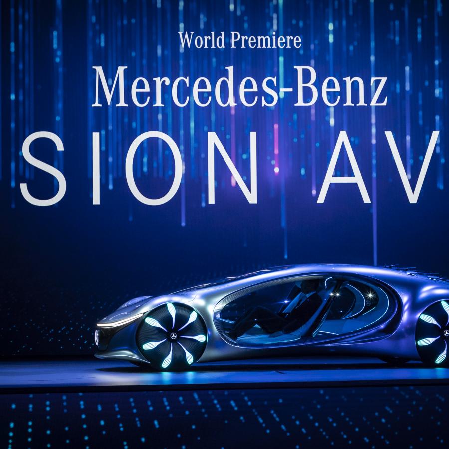 Mercedes-Benz unveiled its vision for the future of mobility: the VISION AVTR