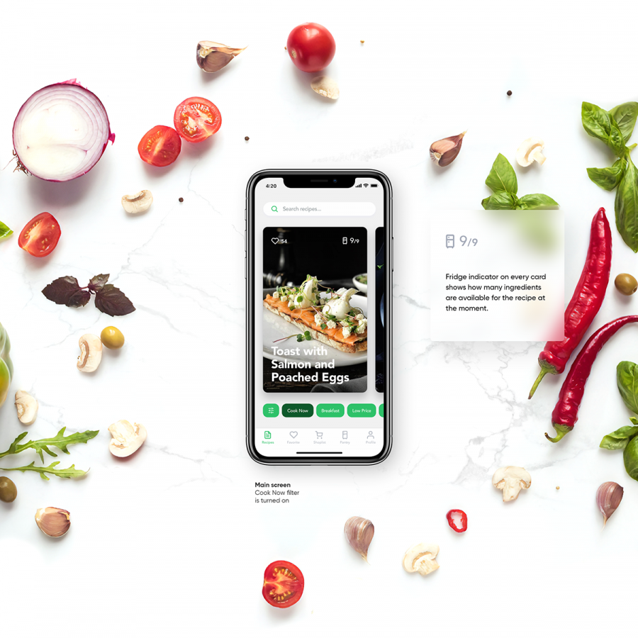 Mobile UI/UX Design: Perfect Recipes App