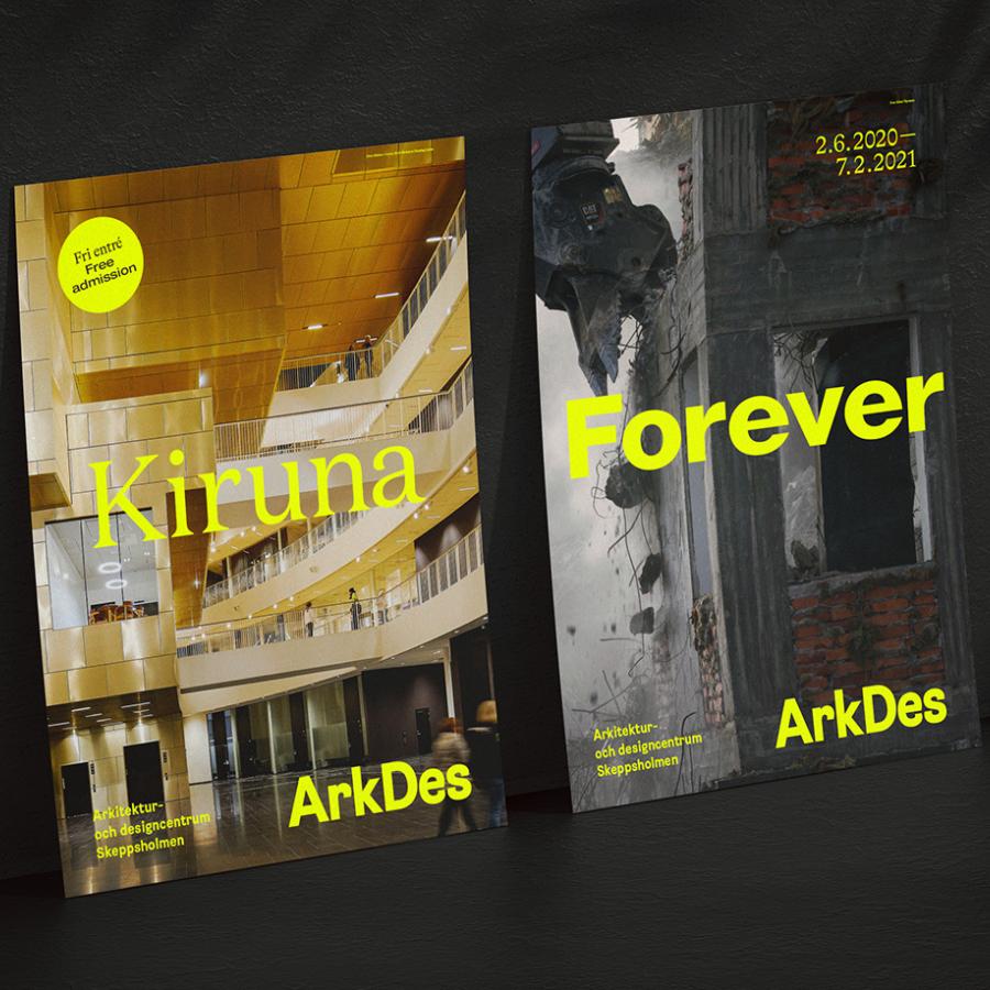 The Brand Identity of the Kiruna Forever Exhibition