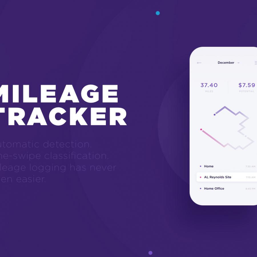 Website and App Design: Mileage Tracker