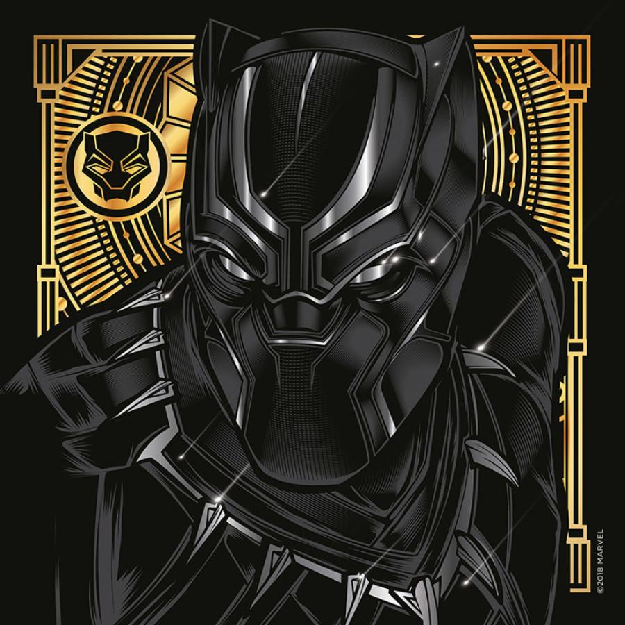Awesome Illustrations for Black Panther X Clarks Originals
