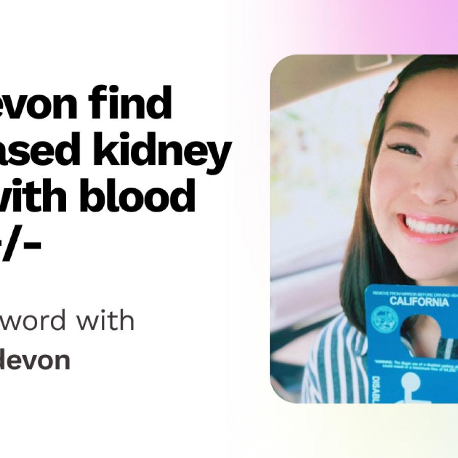 #kidneyfordevon — Calling for Donors