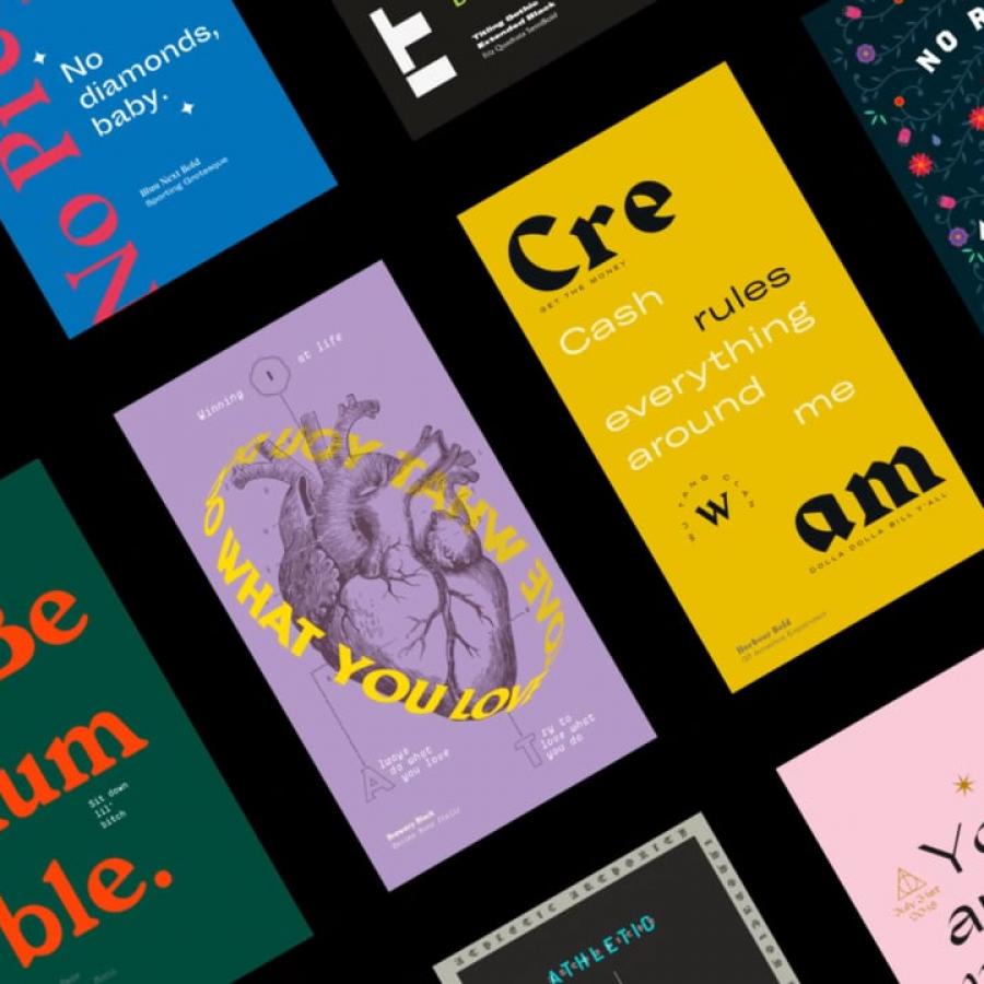 TypoStories: a graphical study on typefaces and font pairings