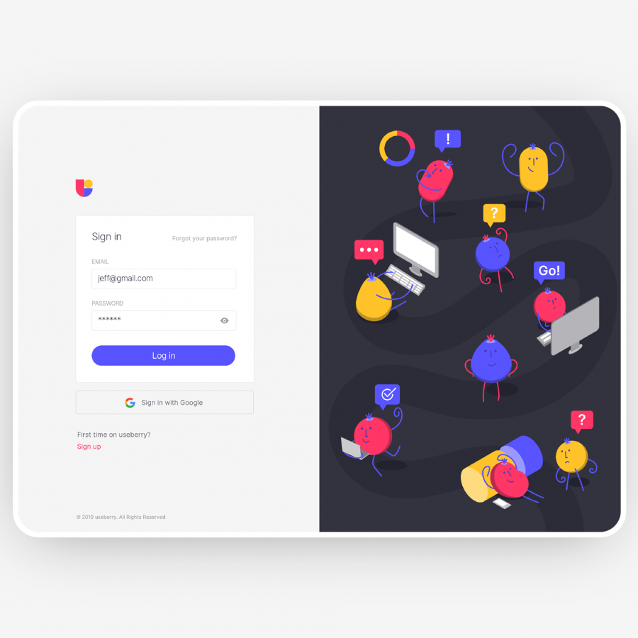 Undivided Rebranding & UI/UX for Useberry