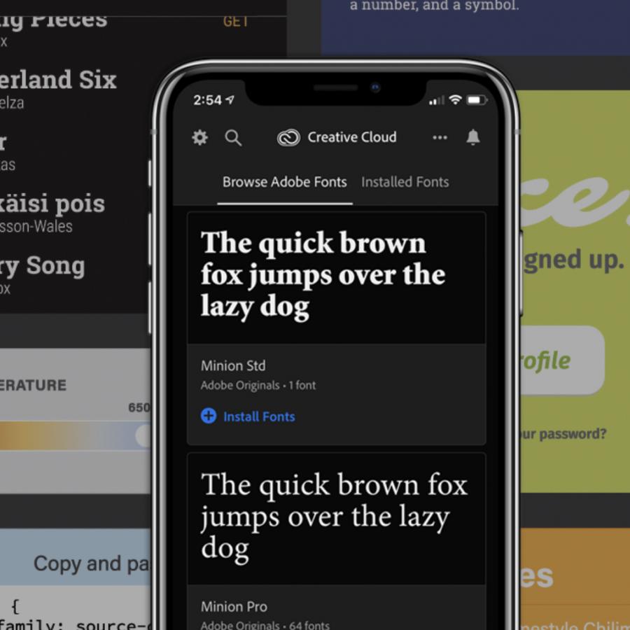 Adobe brings Fonts to iOS in Creative Cloud Mobile