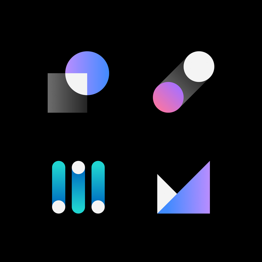 App icons design idea #118: IBM App Icon Design & Visual Language