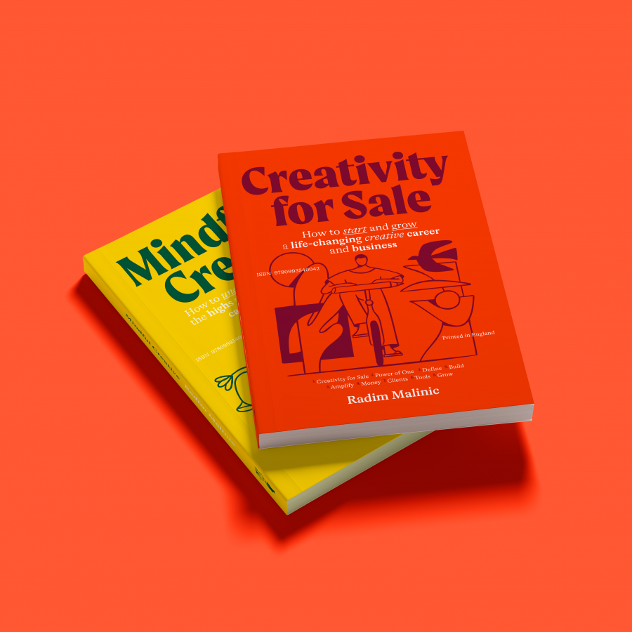 Radim Malinic releases two new books to inspire  and empower fellow creatives, to reach their potential