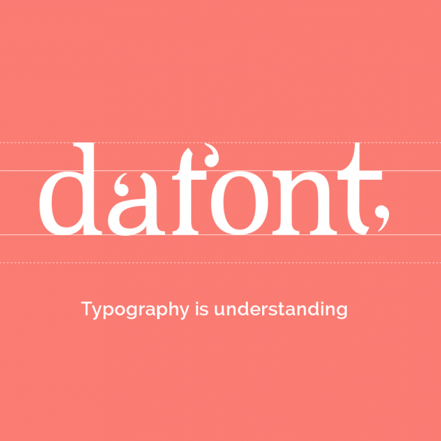 Dafont Branding and UI Design Concept