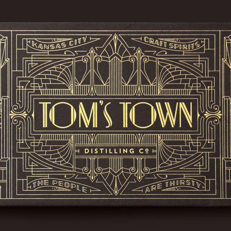 Tom's Town Branding