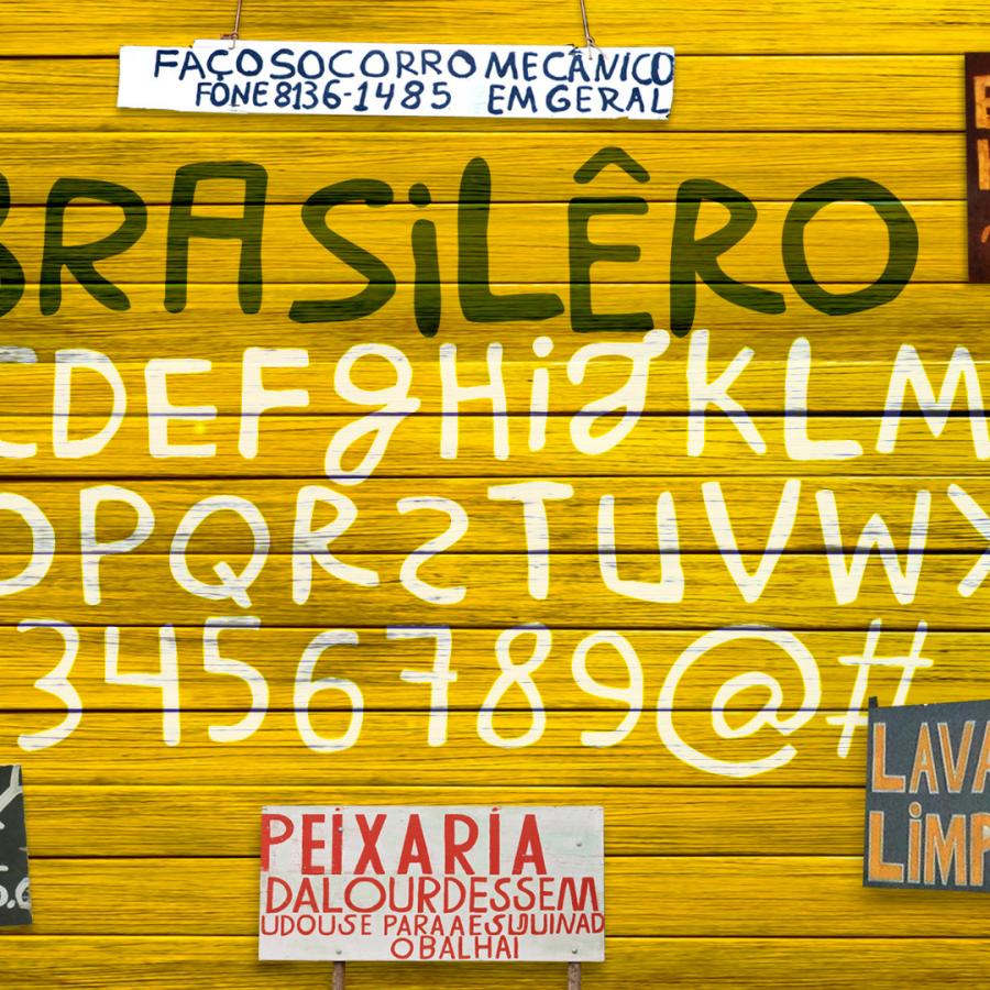 Typography: Brasilêro Profiça Distinguished Brazilian Typefaces