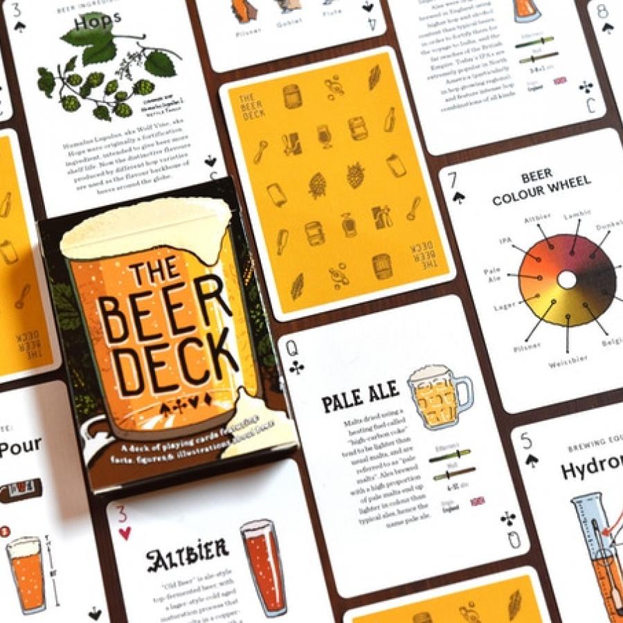The Beer Deck - Hand Illustrated Facts About Your Favorite Frosty Beverage