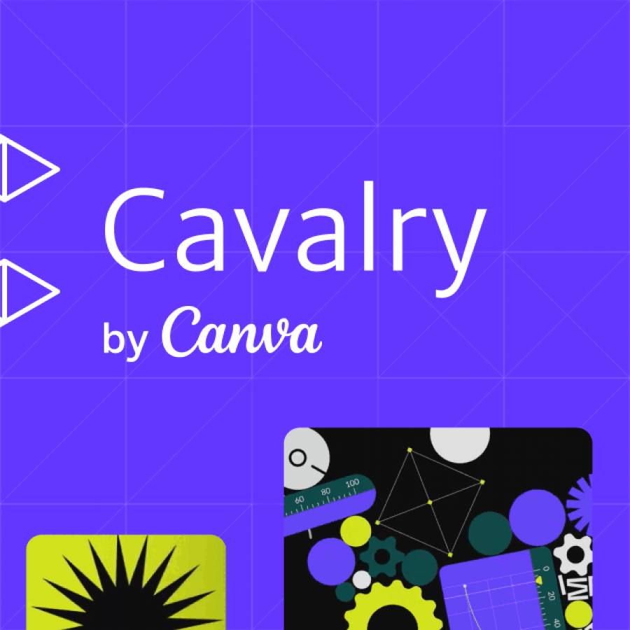 Cavalry free motion design software interface