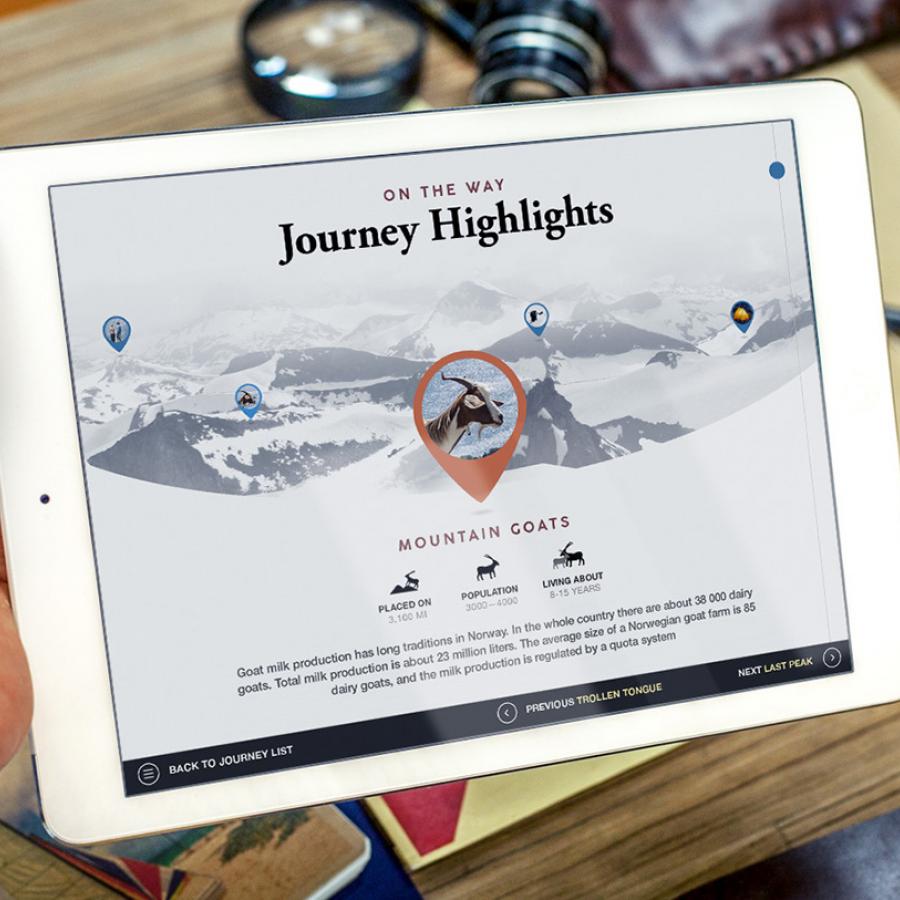 UI Design: Journey App