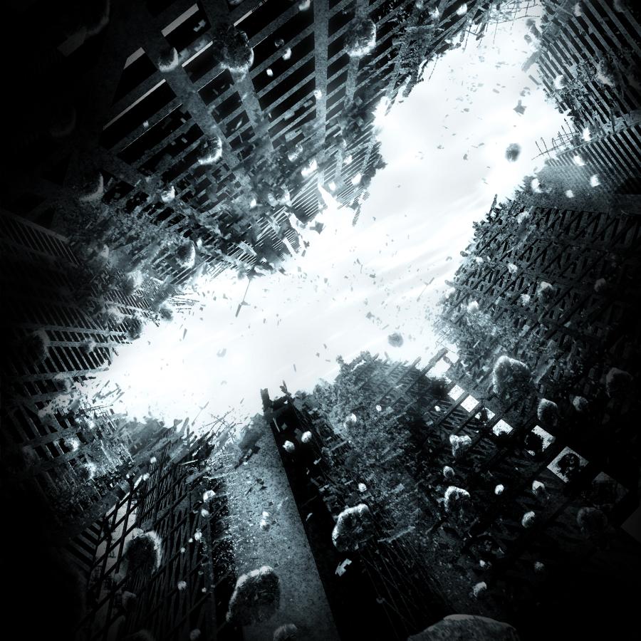 Dark Knight Rises Poster in Photoshop