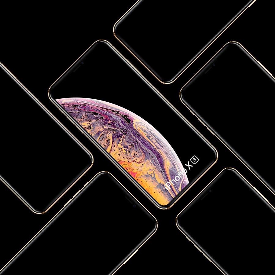 Free Mockups: iPhone Xs and iPhone Xs Max