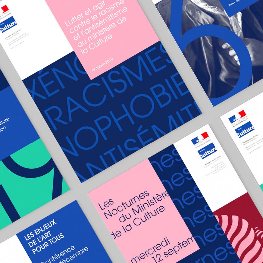 Visual identity for French Ministry of Culture 