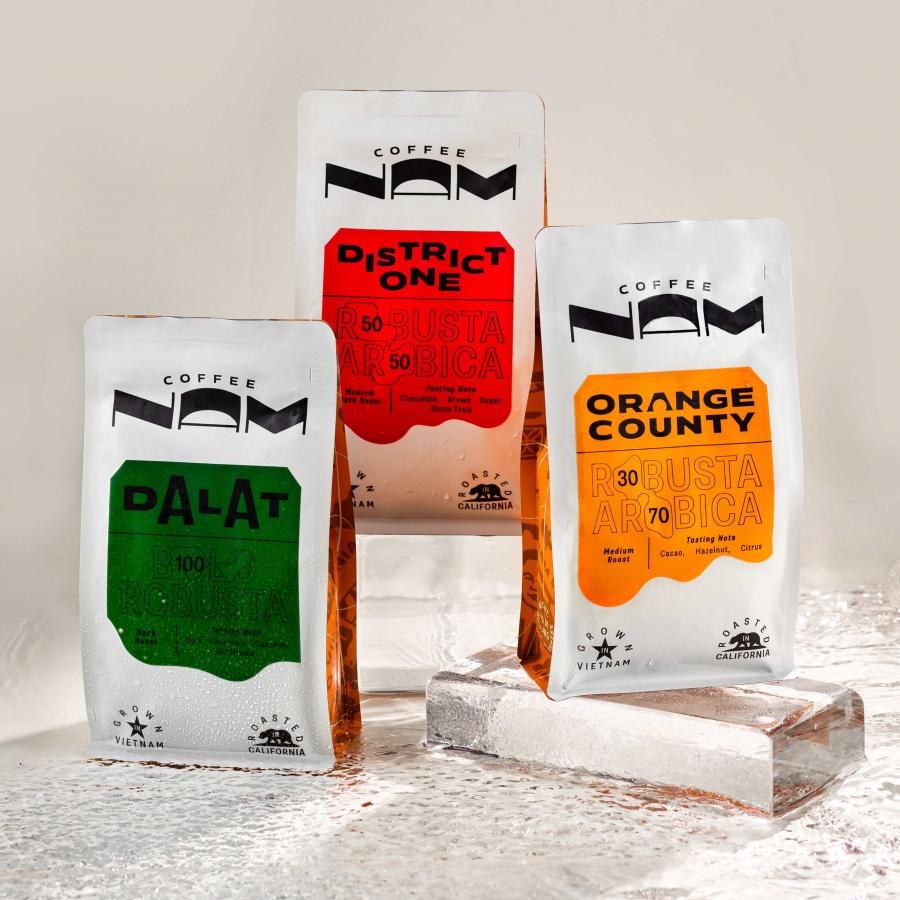 Branding & Packaging Design for NAM Coffee