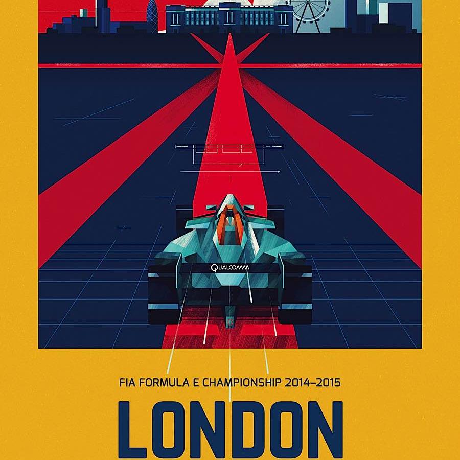 Formula E Championship Posters