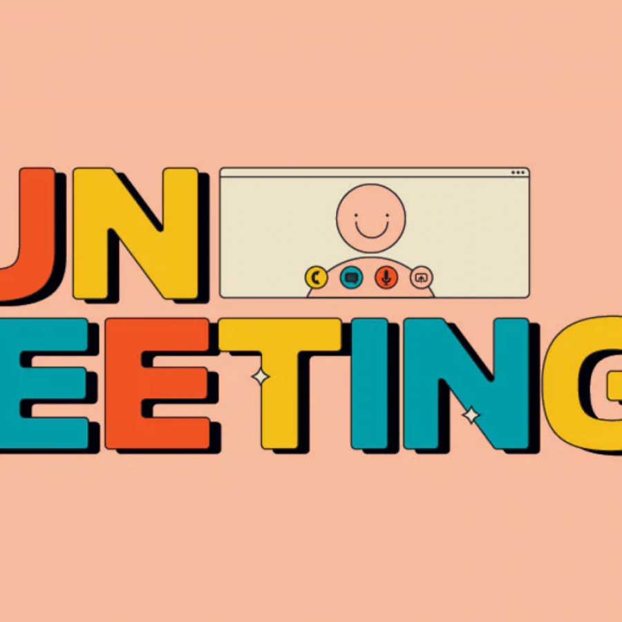funny meeting background