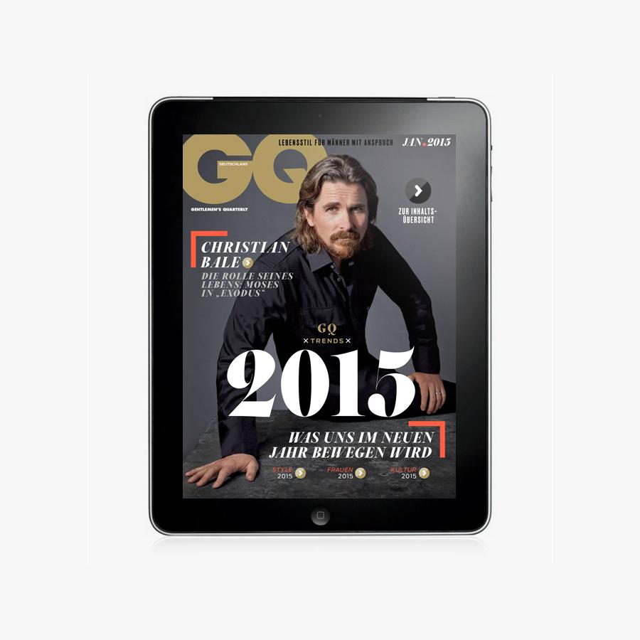 GQ Magazine iPad app