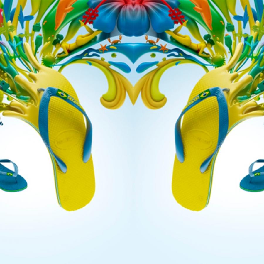 Colorful Havaianas Project by Colorsponge