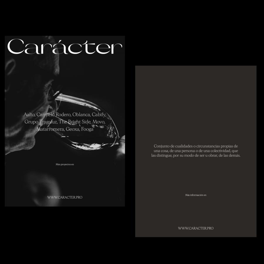Carácter Branding and Visual Identity