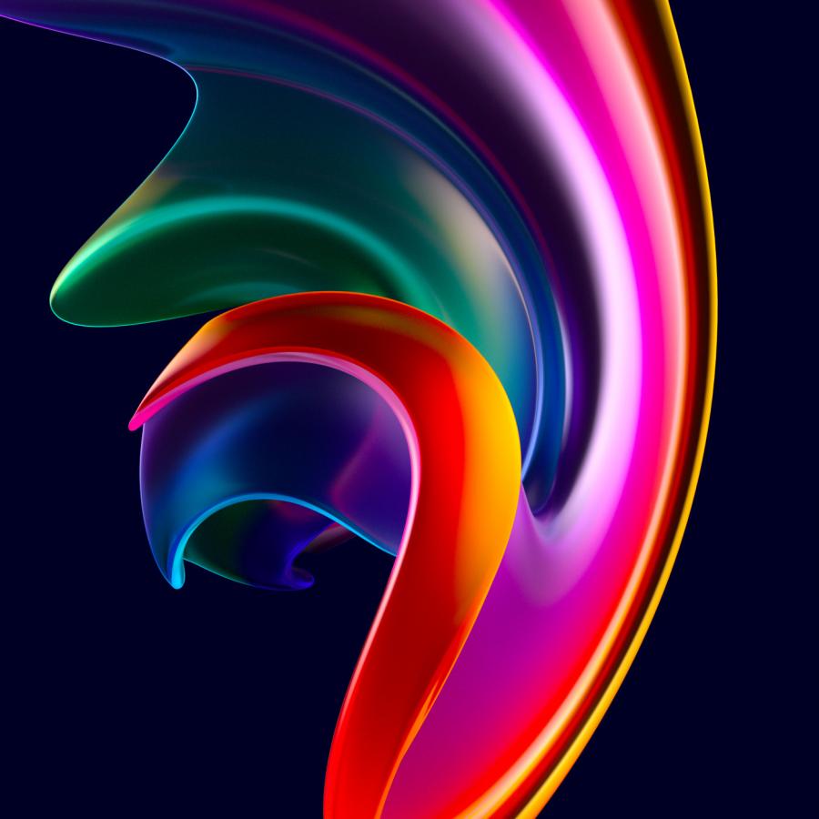 3D Abstract & Colorful Shapes