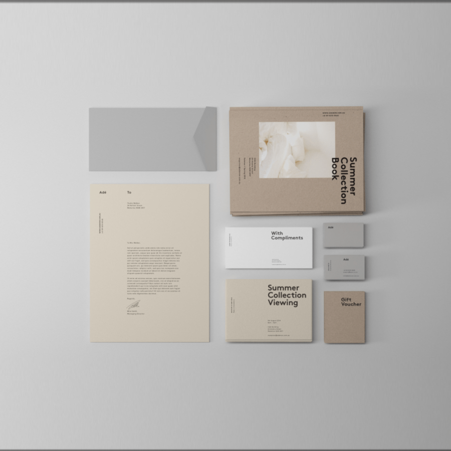 Branding & Visual Identity: Adé by Sorbet Studios