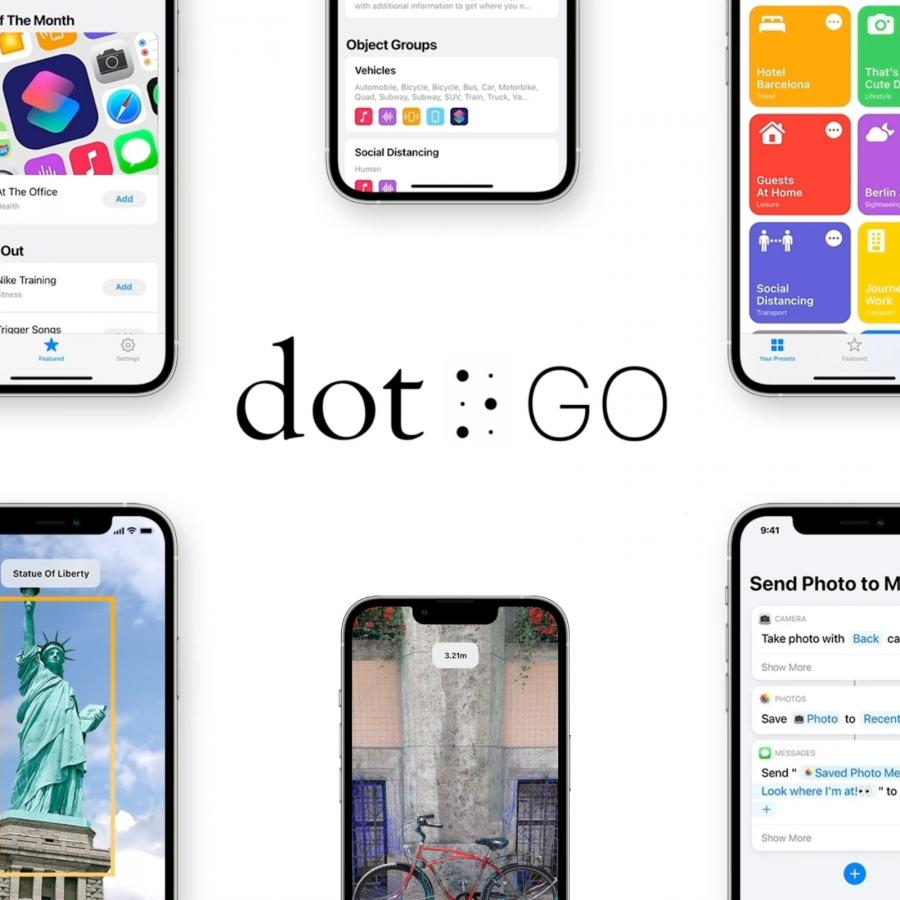 UX for the first object interaction app — Dot Go