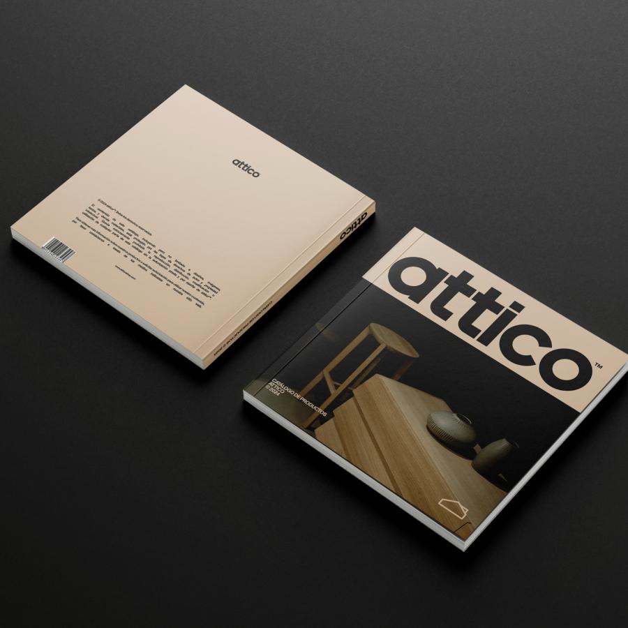 Attico's Unique Branding & Visual Identity Unveiled