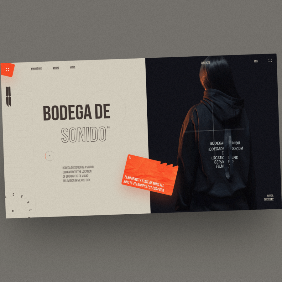 Stylish Web Design for Bodega de Sonido